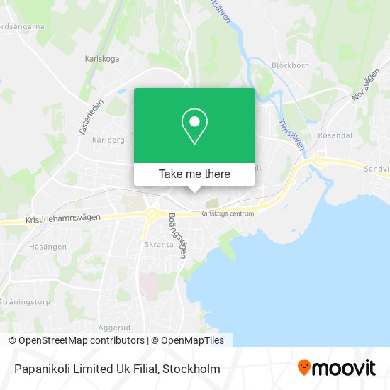 Papanikoli Limited Uk Filial map