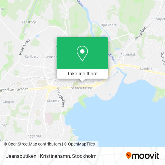 Jeansbutiken i Kristinehamn map