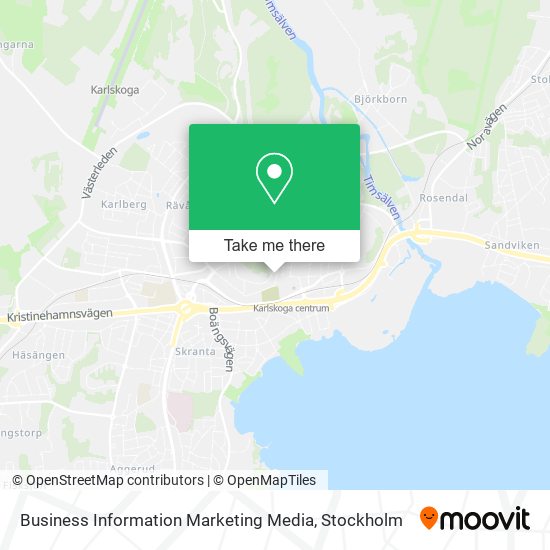 Business Information Marketing Media map