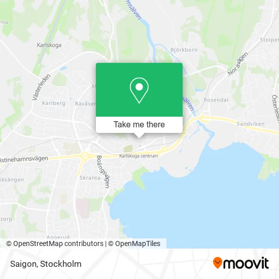 Saigon map