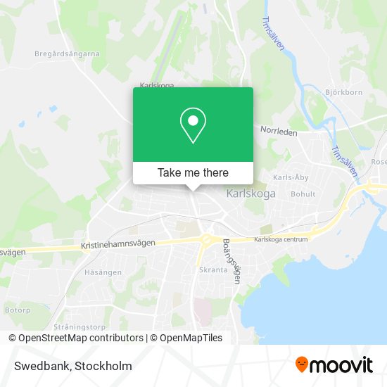 Swedbank map