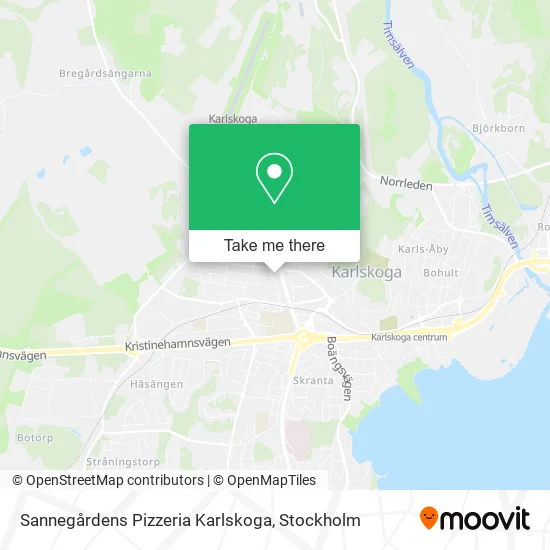 Sannegårdens Pizzeria Karlskoga map