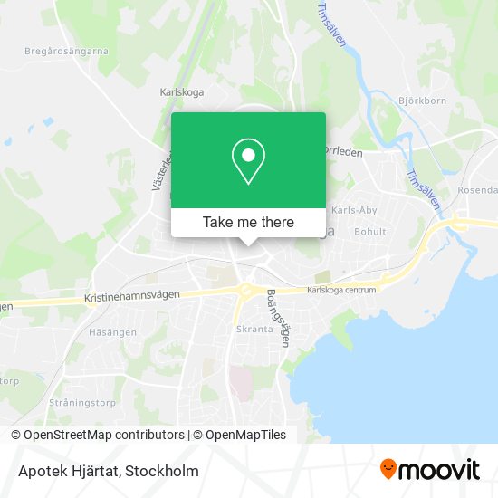 Apotek Hjärtat map