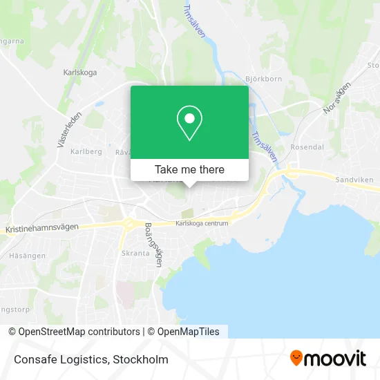Consafe Logistics map