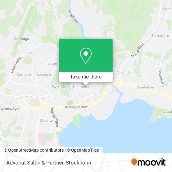 Advokat Saltin & Partner map