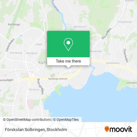 Förskolan Solbringen map