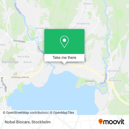 Nobel Biocare map