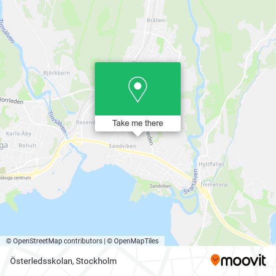 Österledsskolan map