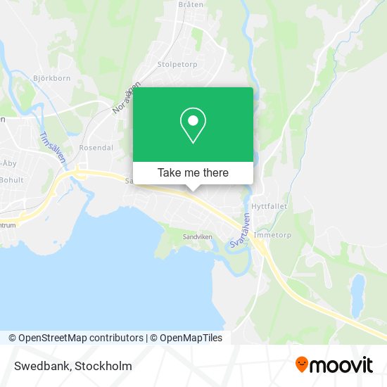 Swedbank map