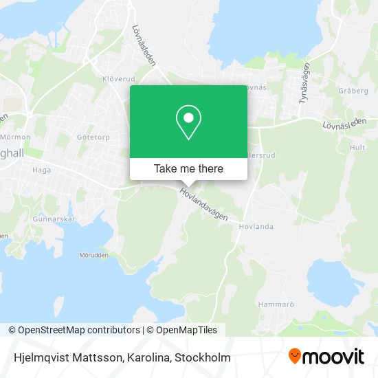 Hjelmqvist Mattsson, Karolina map