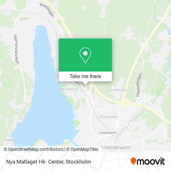 Nya Matlaget Hk- Center map