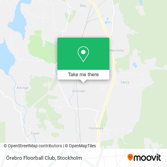 Örebro Floorball Club map