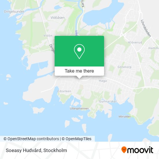 Soeasy Hudvård map