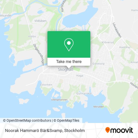 Noorak Hammarö Bär&Svamp map
