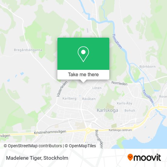 Madelene Tiger map