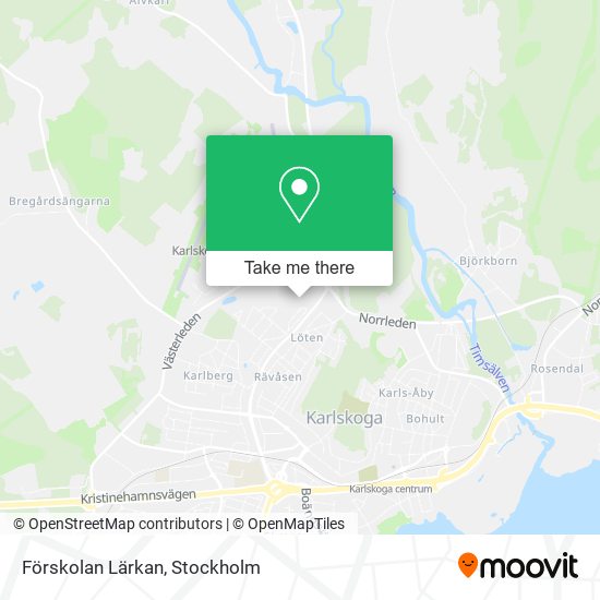 Förskolan Lärkan map