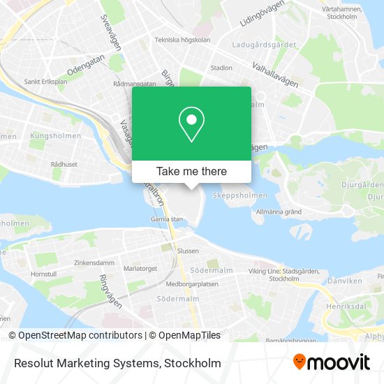 Resolut Marketing Systems map