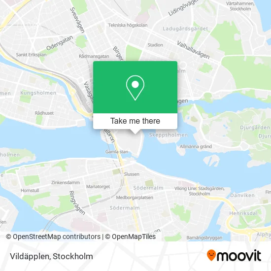 Vildäpplen map