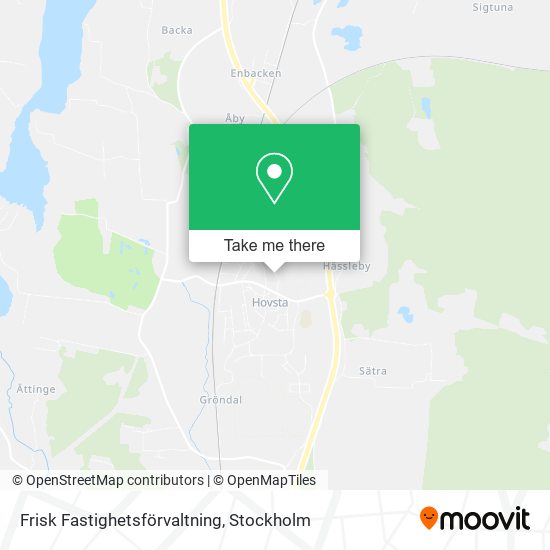 Frisk Fastighetsförvaltning map