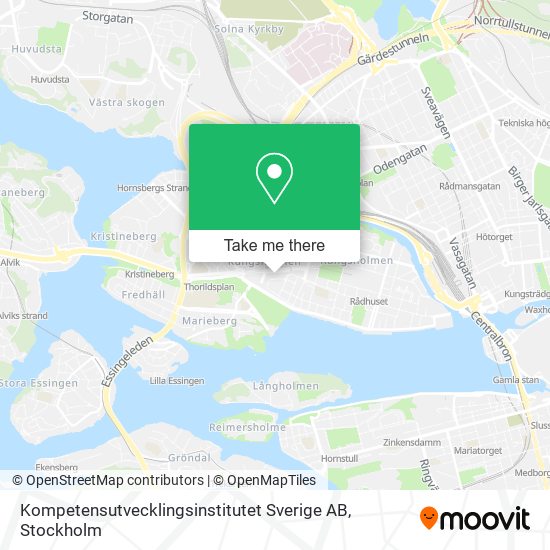 Kompetensutvecklingsinstitutet Sverige AB map