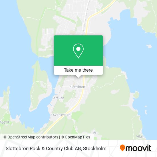 Slottsbron Rock & Country Club AB map