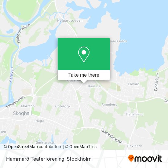 Hammarö Teaterförening map