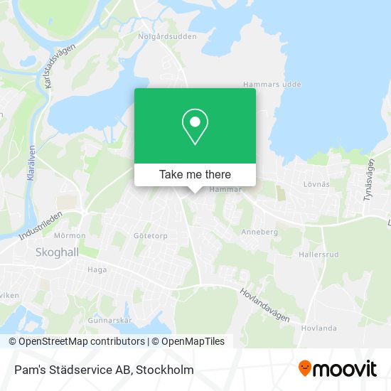 Pam's Städservice AB map
