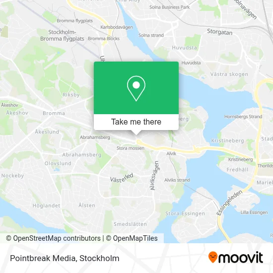 Pointbreak Media map