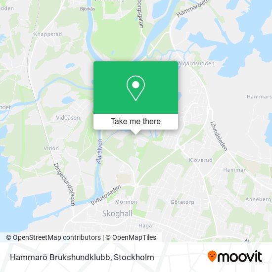 Hammarö Brukshundklubb map