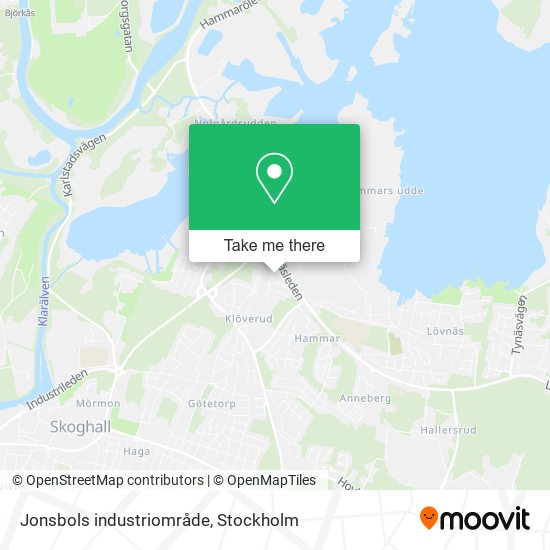Jonsbols industriområde map