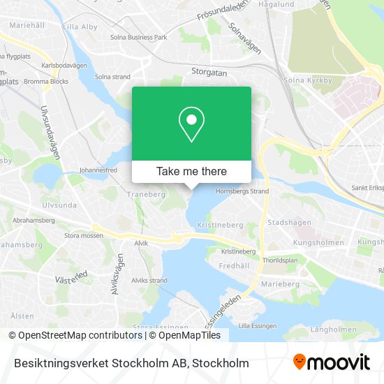 Besiktningsverket Stockholm AB map