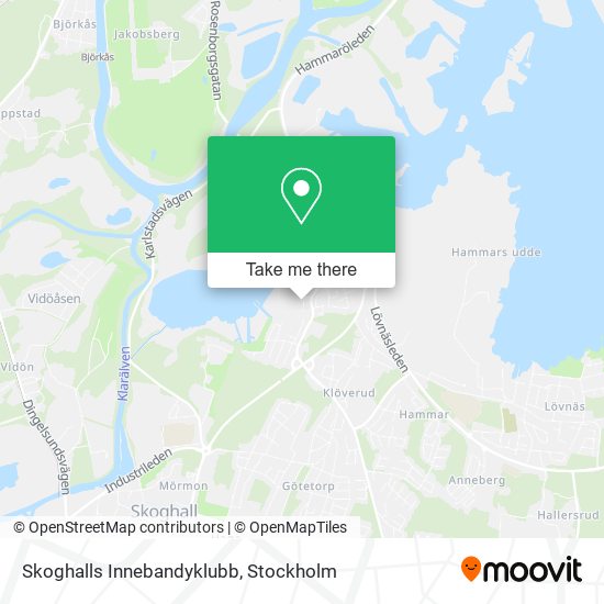 Skoghalls Innebandyklubb map