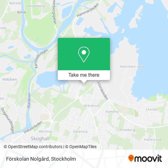 Förskolan Nolgård map