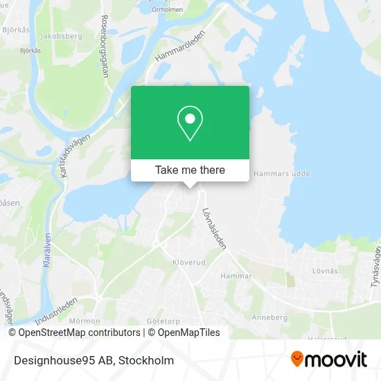 Designhouse95 AB map