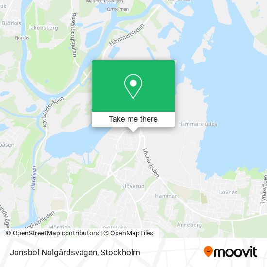 Jonsbol Nolgårdsvägen map