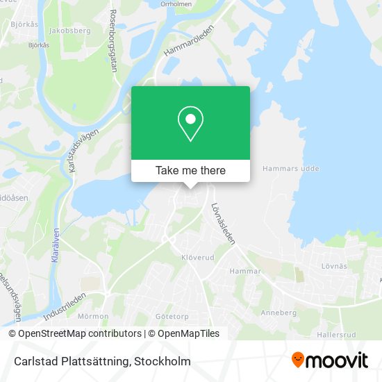Carlstad Plattsättning map