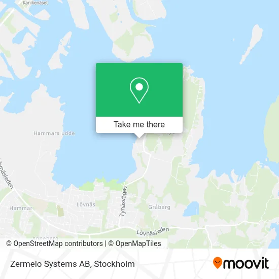 Zermelo Systems AB map