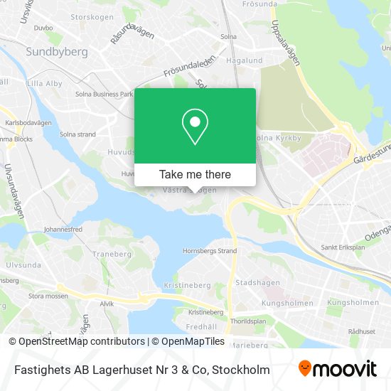 Fastighets AB Lagerhuset Nr 3 & Co map