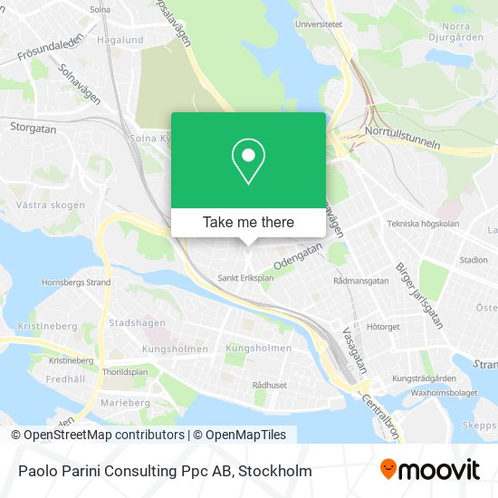 Paolo Parini Consulting Ppc AB map