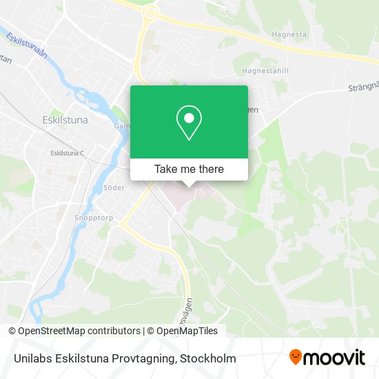 Unilabs Eskilstuna Provtagning map