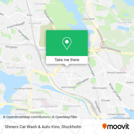 Shiners Car Wash & Auto Kino map