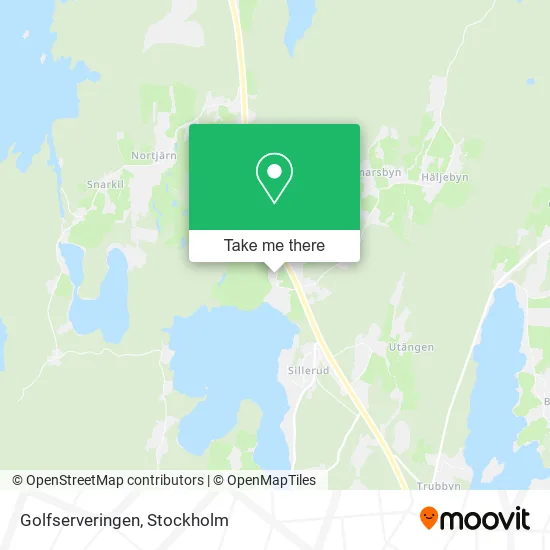 Golfserveringen map