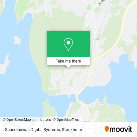 Scandinavian Digital Systems map