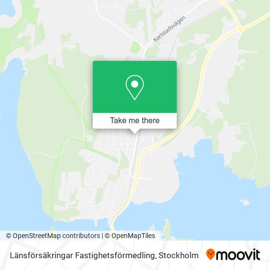 Länsförsäkringar Fastighetsförmedling map