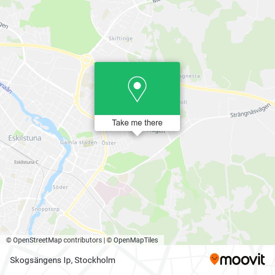 Skogsängens Ip map