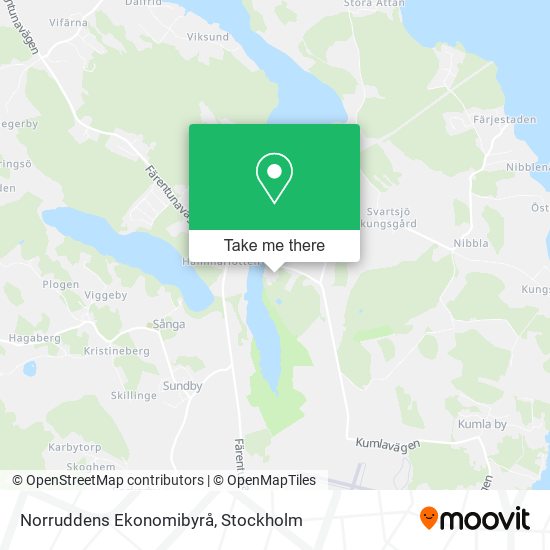 Norruddens Ekonomibyrå map