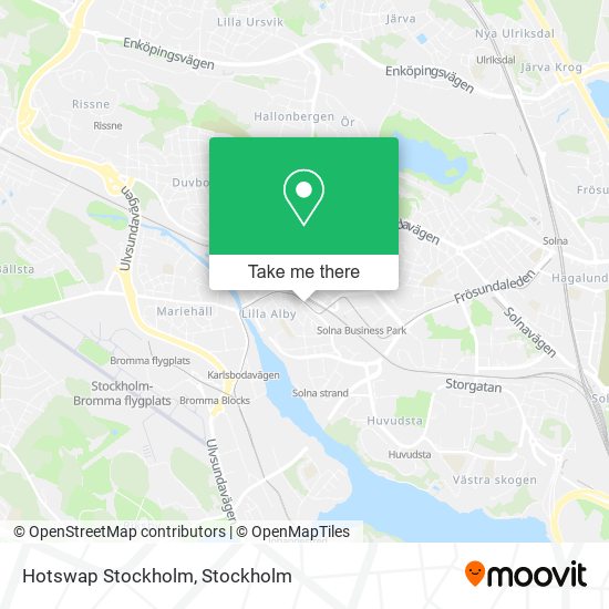 Hotswap Stockholm map