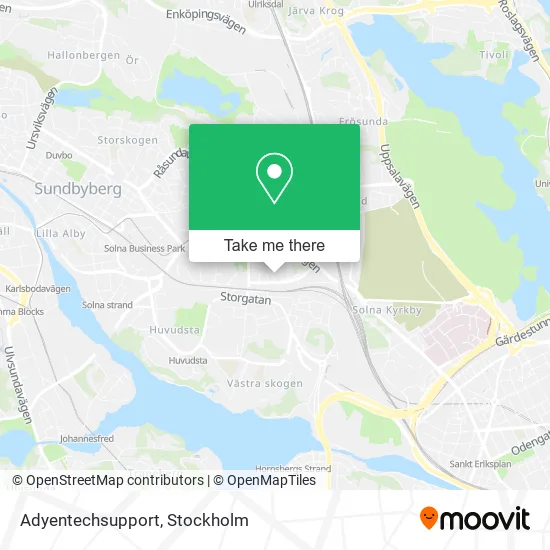 Adyentechsupport map