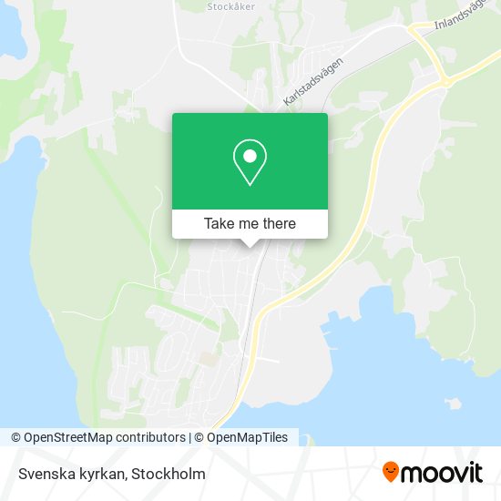 Svenska kyrkan map