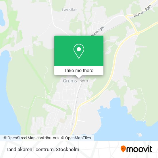Tandläkaren i centrum map